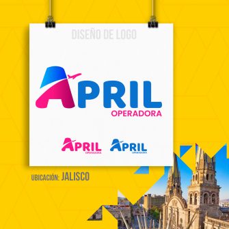 Diseño de logo April Operadora